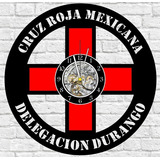Reloj Corte Laser 4169 Medicina Cruz Roja Mexicana