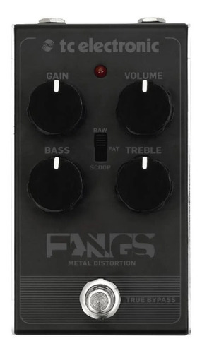 Pedal Tc Electronic Fangs Metal Distortion