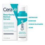 Cerave Retinol Antirugas, Poros Dilatados, Redutor Manchas