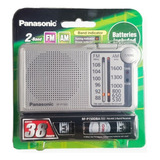 Radio Am/fm Panasonic Rf-p150d Color Plateado N/a