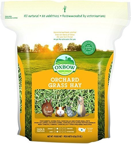 Heno Oxbow Orchard Para Conejos/cobayas/chinchillas 15 Oz.