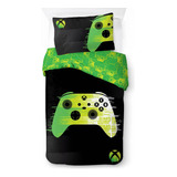 Colcha Edredón Reversible Juego Xbox Set 2pzs