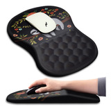 Hokafenle Alfombrilla Ergonomica Para Mouse Con Diseno De Ma