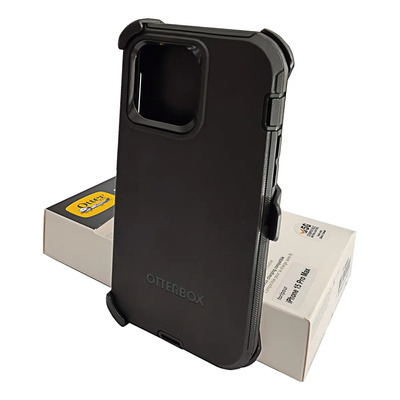 Funda Para iPhone 15\u002Fpro\u002Fplus\u002Fpro Max Defender Otterbox Clip Color Negro iPhone 15 Promax | Meses sin interés