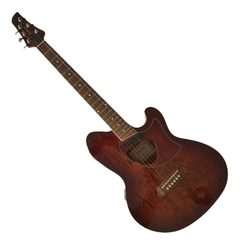 Guitarra Electroacustica Ibanez Talman Tcm50evbs1201 Usada