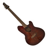 Guitarra Electroacustica Ibanez Talman Tcm50evbs1201 Usada
