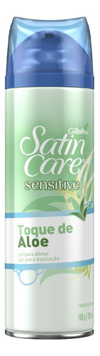 Gillette Satin Care Sensitive Gel Con Aloe 200ml