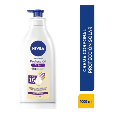 Crema Corporal Fps15 Proteccion Solar Nivea 1 L | Envío gratis