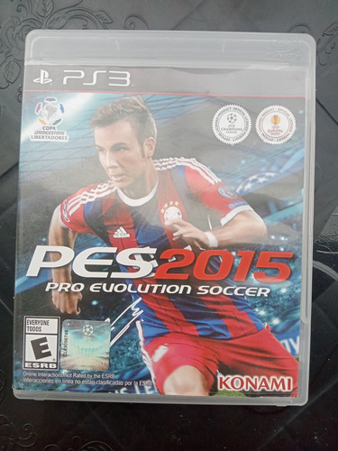 Pes 15 Ps3 Juego Físico Original En Español 