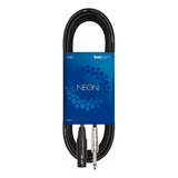 Kwc Neon 110 Cable 6 Metros Canon Plug Xlr Ts