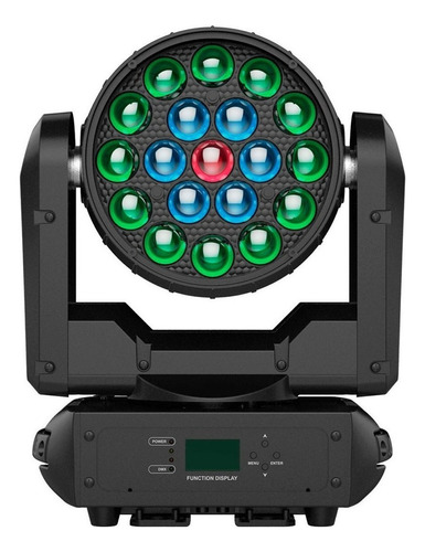 Cabezal Movil Wash Acme Pageant 300 Zomm Cm-300zs 19 Led 10w