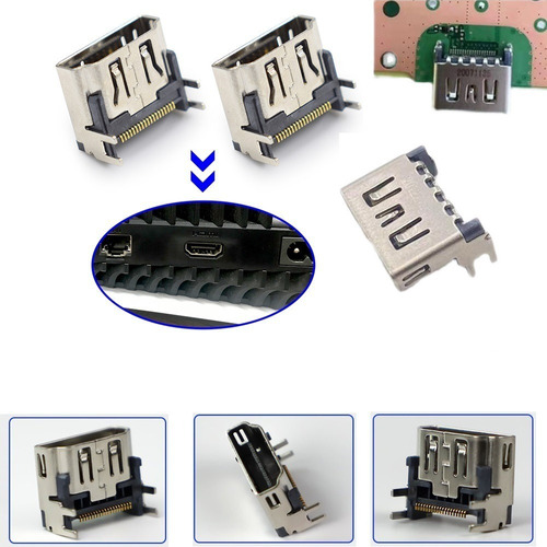 Conector Entrada Plug Hdmi Compativel Ps5 Playstation 5 Novo