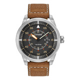 Reloj Avion Eco-drive De 3 Manecillas Y Fecha Para Hombre Co