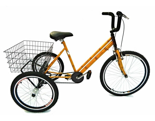 Triciclo Bambu Aro 26 - Montagem Super