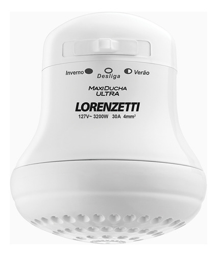 Maxi Ducha Ultra Lorenzetti 127v / 3200w Ou 220v / 3200w