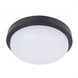 Aplique Foco Ext Redondo Led 18w Blanco Neutro Ip65 220v