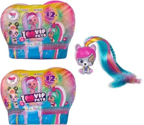 Vip Pets Muñeca Sorpresa Mini Fans Color Broost Serie2 Wabro