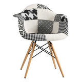 Sitial Eames Blanco Y Negro