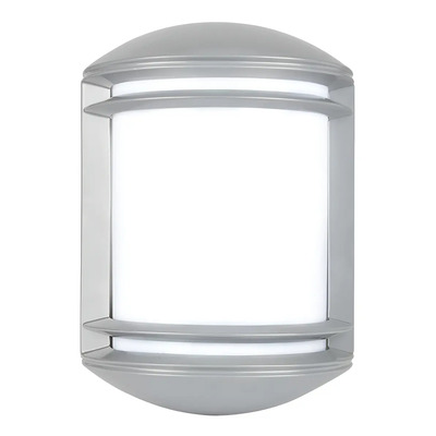 Lampara Urbino De Exterior Sobreponer Muro 15 W Tecnolite H-945/s Gris