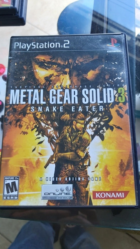 Metal Gear Solid 3 Snake Eater Ps2
