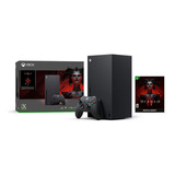 Console Xbox Series X Bundle Diablo 4 Cor Preto