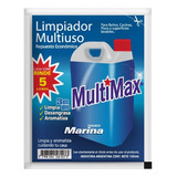 Limpiador Desodorante Pisos Multimax Diluir Rinde 5 Litros Fragancia Marina