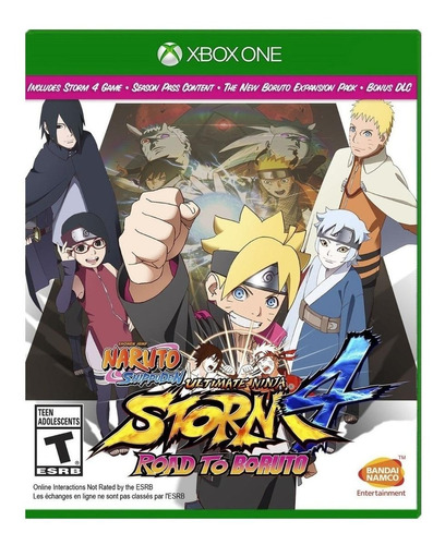 Naruto Shippuden: Ultimate Ninja Storm 4 Road To Boruto  Naruto Shippuden: Ultimate Ninja Storm Standard Edition Bandai Namco Xbox One Físico