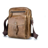 Bolso Cuero / Morral Cuero Bullcaptain Djb 053