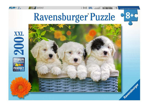 Rompecabezas Perritos 200 Pzas P/niños Xxl Ravensburger