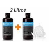 2 Litros De Resina Blanca Anycubic - Disponibles !!!