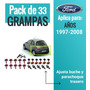 Kit Grampas Clips Buche Parachoque Trasero Ford Ka Ford Ka