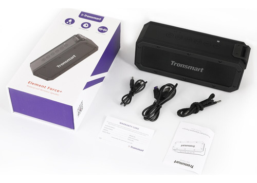 Bocina Portátil Elemento Tronsmart Force + Bluetooth 5 0