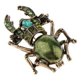 A@gift Shop Esmalte De Moda Escarabajo Vivo Insecto Traje