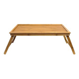 Bandeja Cama Bamboo Desayuno Con Patas Plegable Sheshu Home