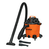 Aspiradora Truper Asp-12  Naranja 127v