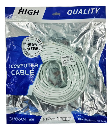 Cable De Red Lan Ethernet 30m Utp Rj-45 Internet Pc Consola