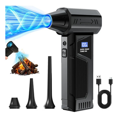 Inalámbrico Ventilador Turbo Portátil Soplador De Mini Jet