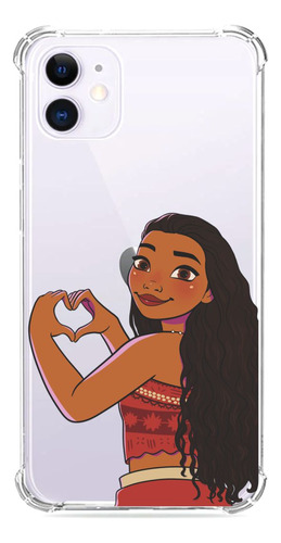 Capa Capinha Princesa Moana Coração