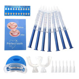 Kit Blanqueador Dientes Blancos Whitening Gel 44% 10 Jeringa