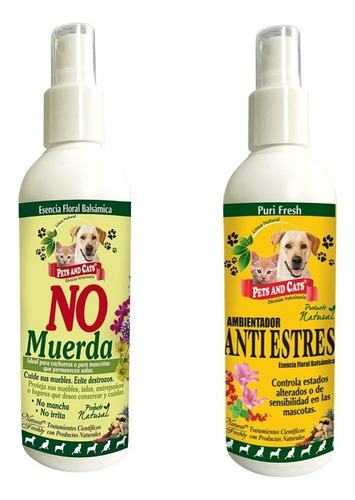 Kit De Adiestramiento Canino No Muerdas + Antiestrés X 240ml