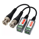 Balun Par Cvi Tvi Hd Cctv Cable Utp Bnc Camara X10u