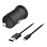 Cargador Auto Motorola 45w Doble Salida Usb Y C Con Cable