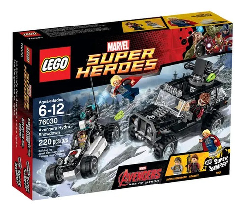 Lego Super Heroes - 76030 - Avengers Hydra Showdown - 220pcs