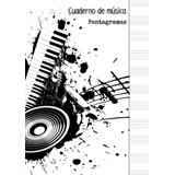 Cuaderno De Musica Pentagrama: Tamaño Grande A4 |12 Pentagra