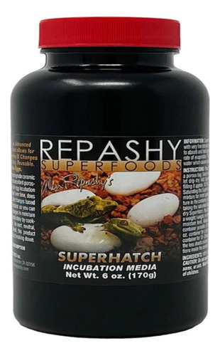 Repashy Superhatch Sustrato Incubación Reptiles Geckos 170g