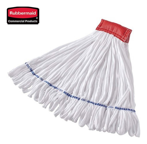 Mop Trapeador Rubbermaid 24 Oz Hilo De Mezcla De Algodón Color Blanco