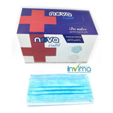  Innova Health Tres Capaz Azul De Polipropileno Con 3 Capas 50 Cajas Color Azul