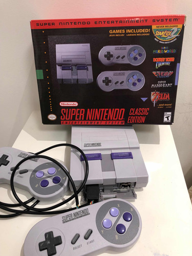 Super Nintendo Classic Edition Excelente Estado