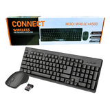 Combo Inalambrico Teclado Y Mouse W401c+a500 Wireless New