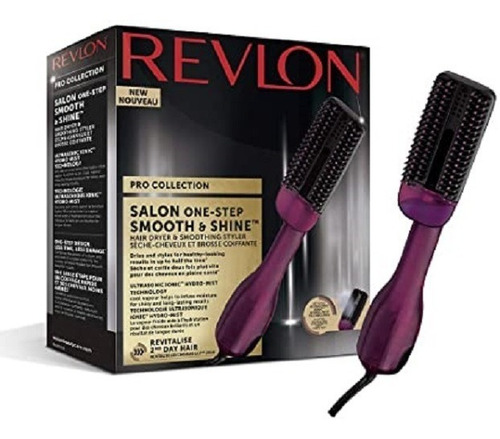 Revlon Cepillo De Aire Con Vapor Smooth&shine Hair Styler